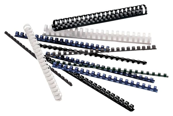 Plastspiral LYRECO 20mm Svart 100/fp