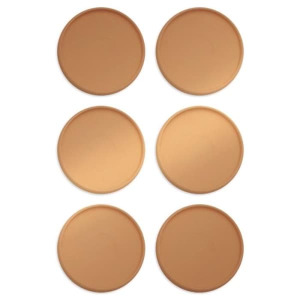 Binders - We R Memory Keepers - Brons - 9 st - Plast - 3 cm i diameter