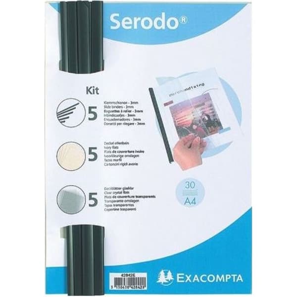 Manuell bindersats för 5 SERODO-mapp - Exacompta - Elfenben