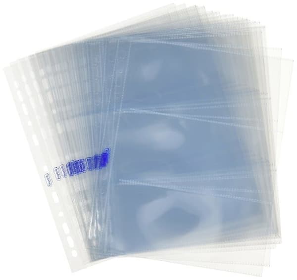 Bindning - plastpinne - transparent - Elba-omslag - 01666001 - Favorit Dokumentskydd