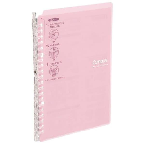 Bindning - plastpinne - transparent - Kokuyo-överdrag -SP700LP