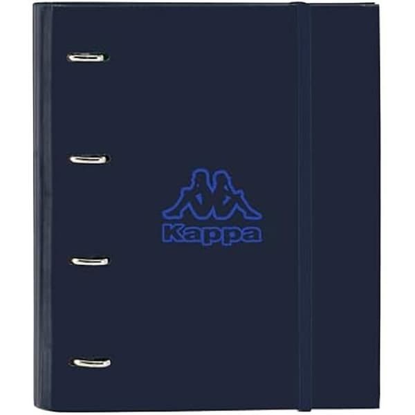 Safta Kappa Blue Night Pärm 4 ringar 35 cm med 100 A4-ark - Perfekt för barn i olika åldrar