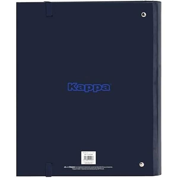 Safta Kappa Blue Night Pärm 4 ringar 35 cm med 100 A4-ark - Perfekt för barn i olika åldrar
