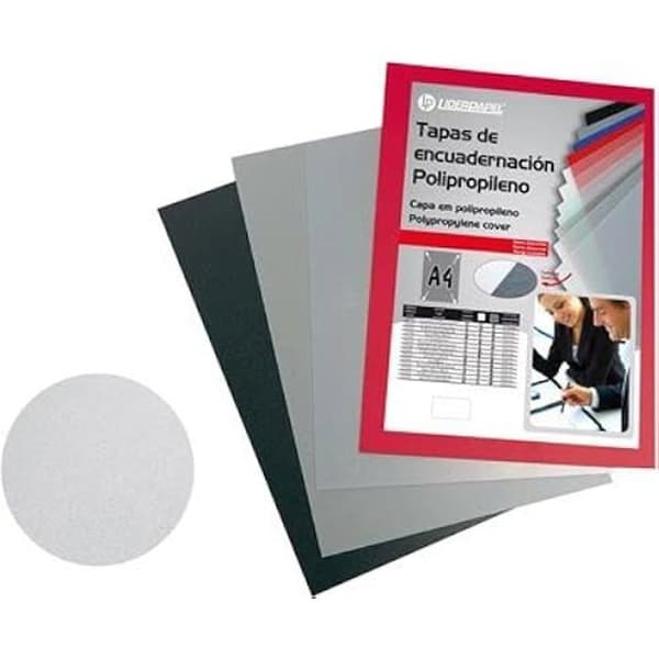 Spiralbindningar - LIDERPAPEL - 64043 - 330 Mikron - 150-pack - Röd