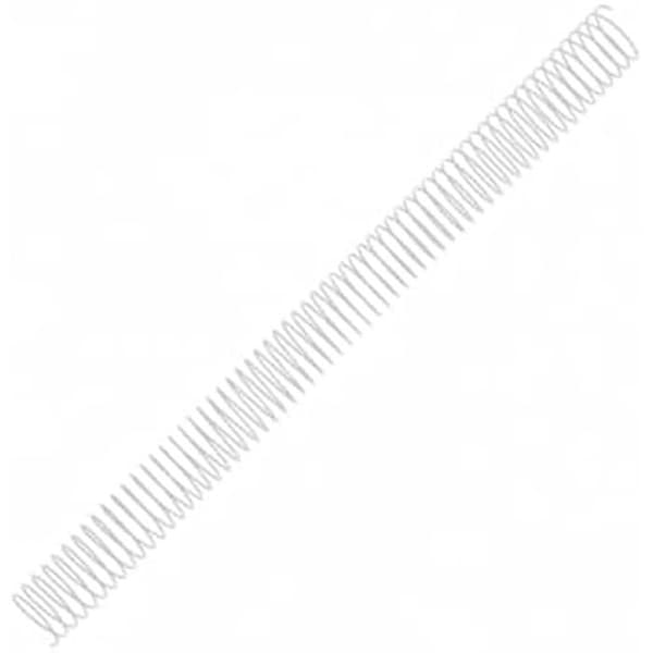 Metallspiraler - FELLOWES - 5113701 - Förpackning om 100 - Diameter 24 mm - Vit färg