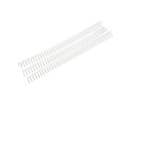 Metallkamrar - FELLOWES - ESP020B - Paket med 100 - 20 mm - Vit