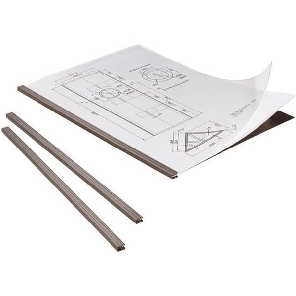Hållbar 294201 DuraGrip Kit Baguetter + Täckningar + Rygg för Manuell Bindning A4 20 ark Svart Förpackning om 5: Kontorsmaterial