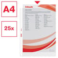 Miniatyrbild 2 av 4: Bindning - plastpinne - transparent - Esselte-omslag - 392513300 - 25 Transparent ficka - A4