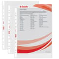 Miniatyrbild 1 av 4: Bindning - plastpinne - transparent - Esselte-omslag - 392513300 - 25 Transparent ficka - A4