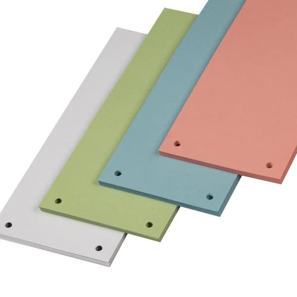 Oxford - 400170816 - Förpackning med 100 kartongavdelare 190 g/m 4 färger