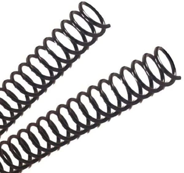 Dhp - IN-EX-44463 - Paket med 100 trådspiraler för bindning, steg 5:1, 20 mm, svart
