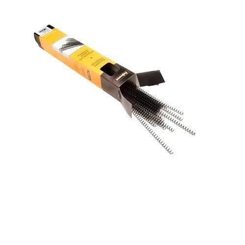 Metallkamrar - FELLOWES - ESP018 - Paket med 100 - 18 mm - Svart färg