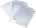 Miniatyrbild 1 av 4: Bindning - plastpinne - transparent - Bantex-omslag - 400105682 - Set med 100 genomskinliga fickor A4-format