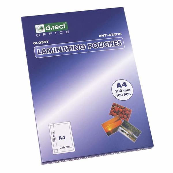 Bindning - plastspår - genomskinlig - omslag D.rect - 008645