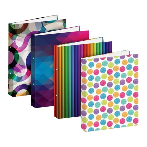 Tiger A4 Fashion farverigt ringbind