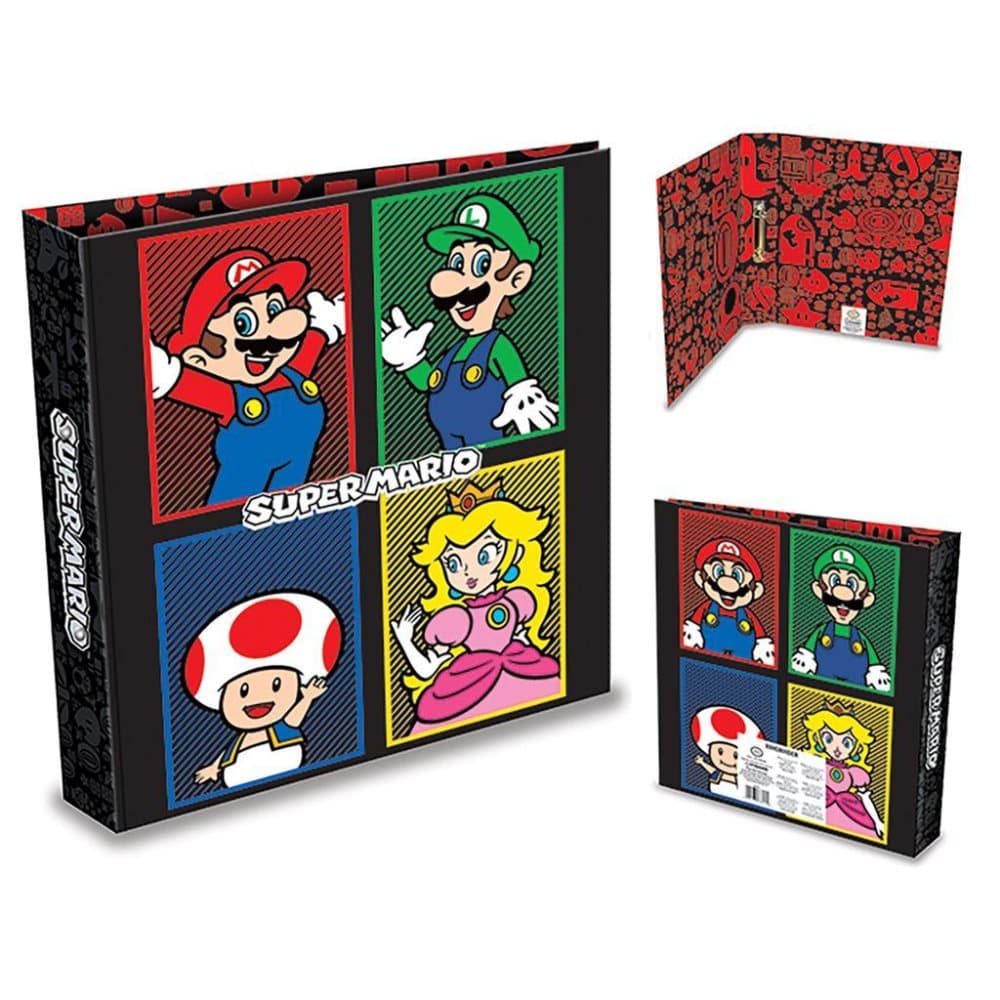 Super Mario A4-ringpärm