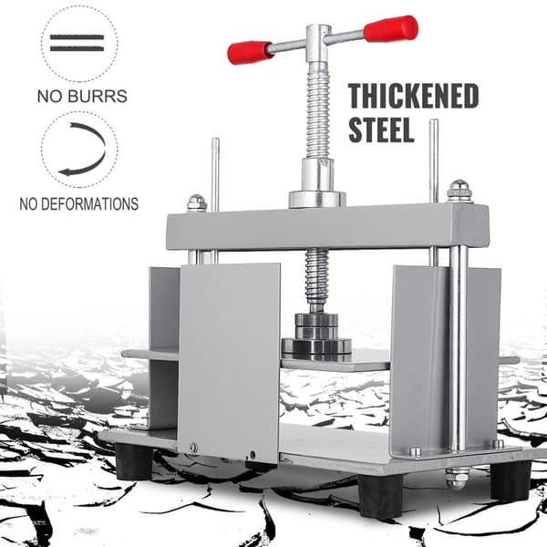 Boksömmarpress 12x8.7, 3306 lb Tryck, Non-Slip Fotpads