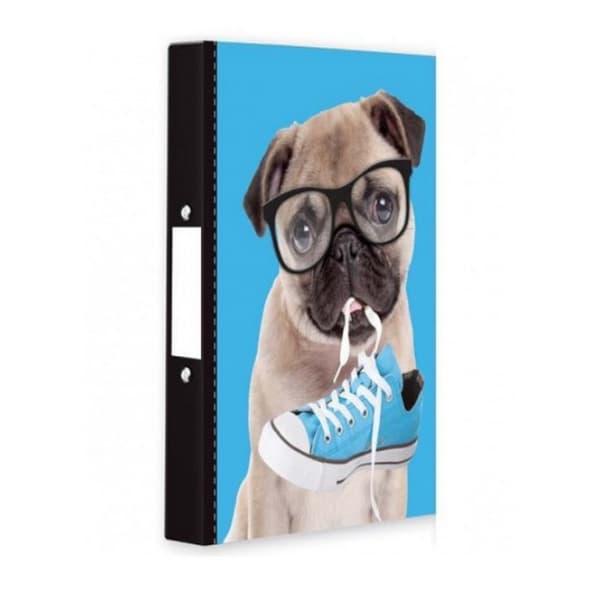Anker Puppy Ring Binder Blue/Black/White One Size