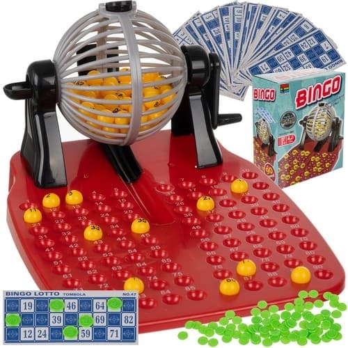 Bingo Set / Bingohjul - Sällskapsspel