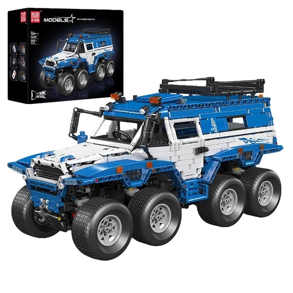 Mould King SUV Byggeklods Sæt, Elektriske Motorer, 3062 Stykker,original boks emballage