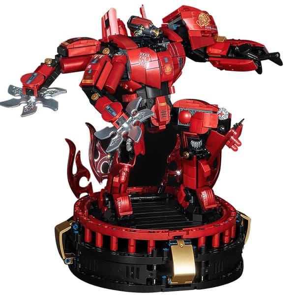 Jaeger Robot Byggesæt, 1742PCS, Uddannelsesmæssigt DIY Legetøj,10314 1742DELE, med kasse