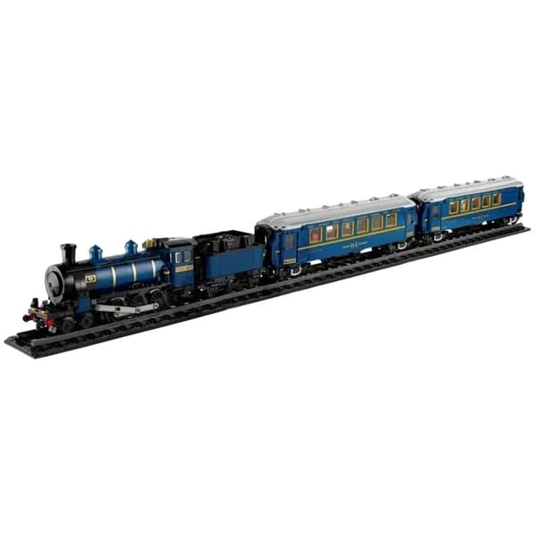 Orient Express Tog Konstruktionssæt, 2540 Stykker, Unisex Kompatibelt Design,2540stk Ingen Kasse