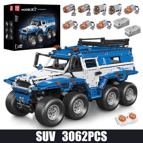 Mould King SUV Byggeklods Sæt, Fjernstyret, 3062 Stykker,Original kassepakning