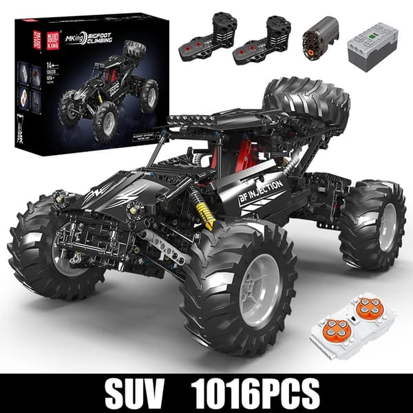 Fjernbetjent Off-Road Racerbil, 1016 Stykker, Miljøvenlige Materialer,1016pcs