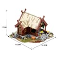 Miniatyrbillede 2 af 2: Model lavet af byggeklodser, 1812 dele, kompatibel med andre sæt,1812PCS