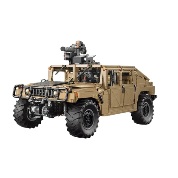 Militært Off-Road Køretøj Model, Detaljeret Design, Miljøvenlige Materialer,med instruktion