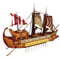 Miniatyrbild 1 av 2: Historisk Skepp Modellkit, 2073 Delar, Miljövänliga Material,ingen låda