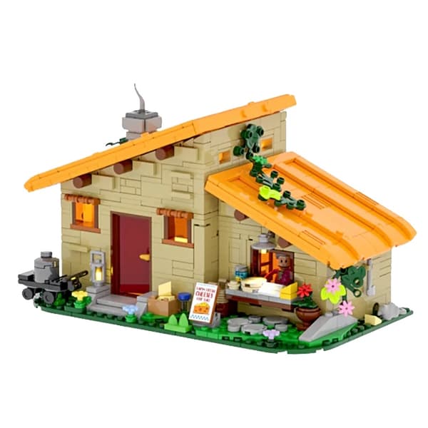 Farm Life Byggsats, 867 DELAR med Figurer, Mysigt Ostverkstad,med siffror