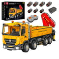 Miniatyrbild 1 av 2: Kranmonterat transportfordon, 4012+ st, fjärrkontroll, miljövänlig plast,Original låda