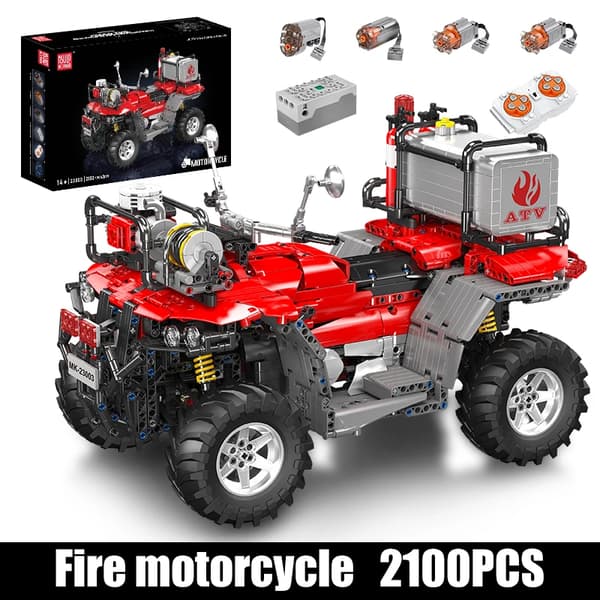 RC ATV Brandbekämpningsfordon, Elektrisk, CE-certifierad, Unisex,original förpackning i låda
