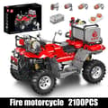 Miniatyrbild 2 av 2: RC ATV Brandbekämpningsfordon, Elektrisk, CE-certifierad, Unisex,original förpackning i låda