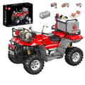 Miniatyrbild 1 av 2: RC ATV Brandbekämpningsfordon, Elektrisk, CE-certifierad, Unisex,original förpackning i låda
