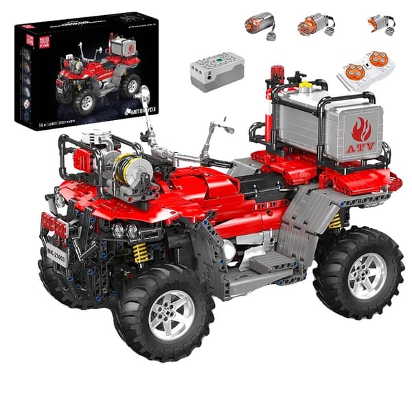 RC ATV Brandbekämpningsfordon, Elektrisk, CE-certifierad, Unisex,original förpackning i låda