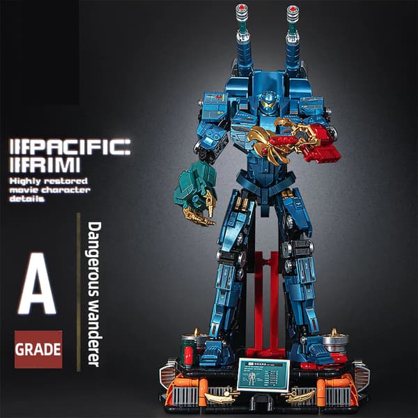 Mecha Robot Block Modell, ABS Plastmaterial, Unisex Design,10315 1643st