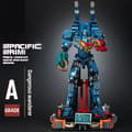 Miniatyrbild 2 av 2: Mecha Robot Block Modell, ABS Plastmaterial, Unisex Design,10315 1643st
