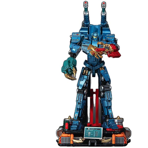 Mecha Robot Block Modell, ABS Plastmaterial, Unisex Design,10315 1643st