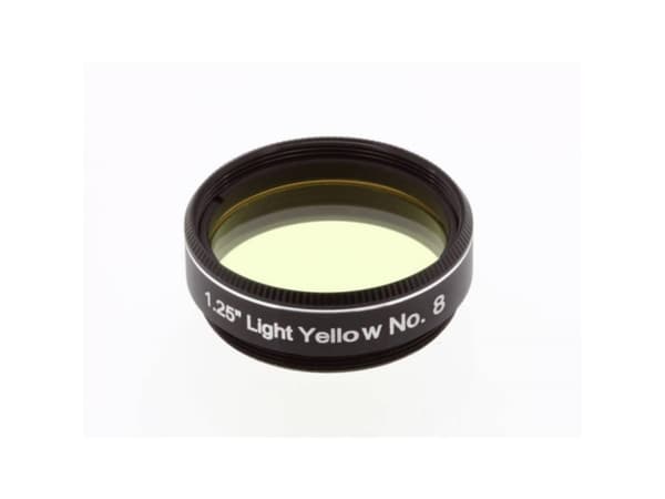 Filter 1.25" EXPLORE SCIENTIFIC Light Yellow No.8