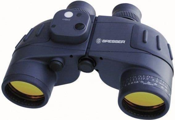Bresser Optics Nautic 7 x 50, BaK-4, 7x, 5 cm, Blå, 1,02 kg