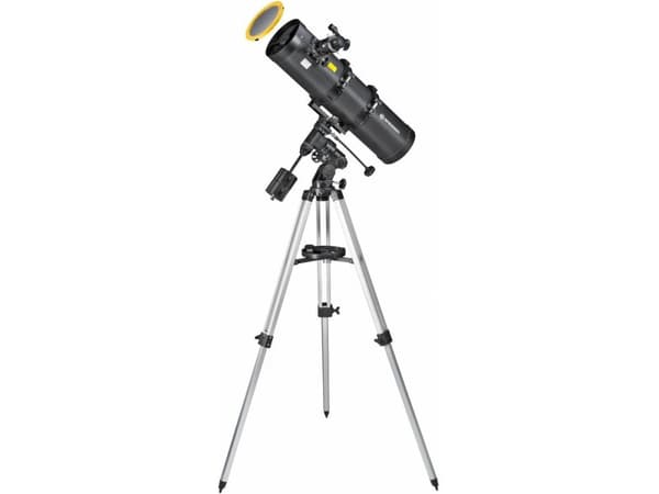 Bresser Optics Pollux 150/750 EQ3, Svart, Silver, Gjuten aluminium, Metall, 900 mm, 12,7 kg