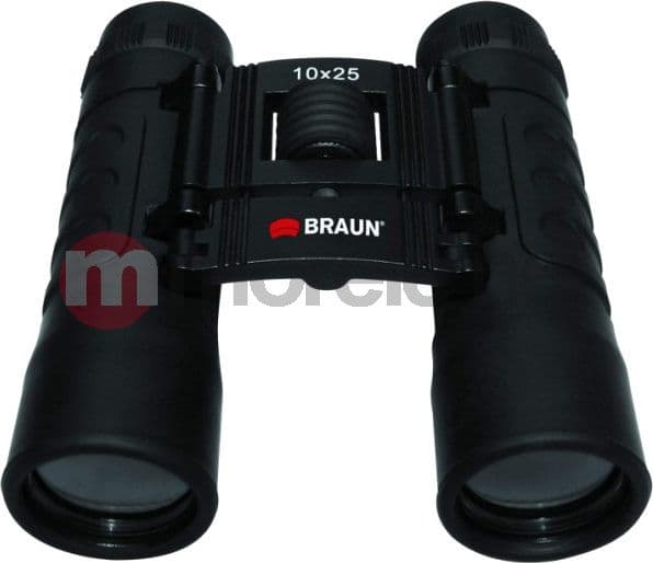 Braun 10x25 kikkert svart