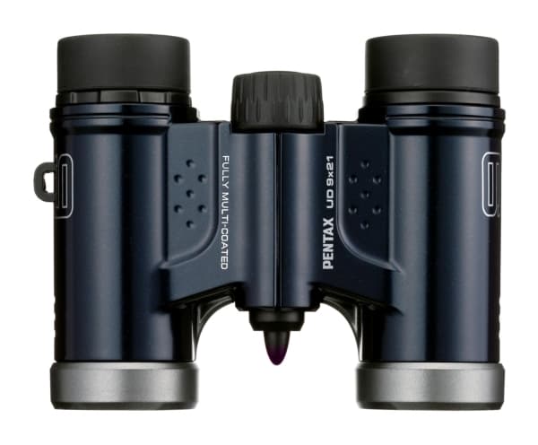 Pentax UD 9x21, Porro, 9x, 2,1 cm, Ytbeläggning med flera lager (MC), Marinblå, 284 g