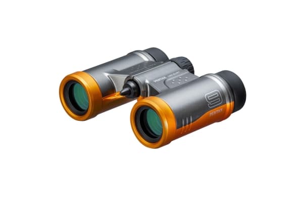 Pentax UD 9x21, Porro, 9x, 2,1 cm, Monipinnoitettu, Harmaa, Oranssi, 195 g