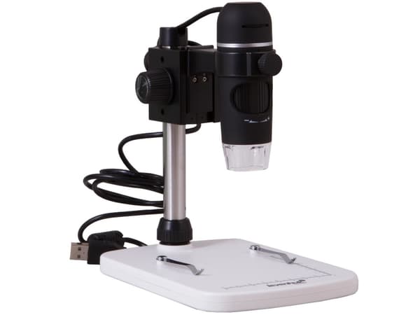 Levenhuk DTX 90, Digitalt, Sort, 300x, 10x, LED, Hvit Sort