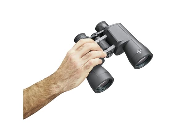 Bushnell PowerView 2, Porro, 12x, 5 cm, Multi Coated (MC), Grå, 805 g
