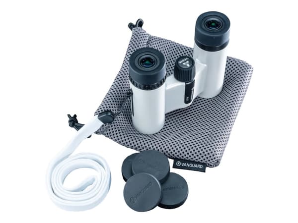 Vanguard Vesta Compact - Kikkerter 8 x 21 - tåkebestandig, vanntett - tak - hvit perle