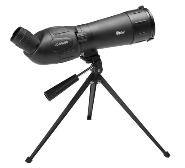 ROCKY Spooting scope 20-60x60 including table stand
